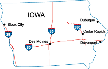 IA State Map