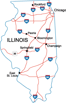 IL State Map