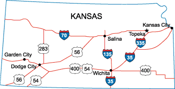 KS State Map