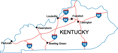 KY State Map