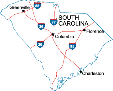 SC State Map