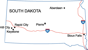 SD State Map
