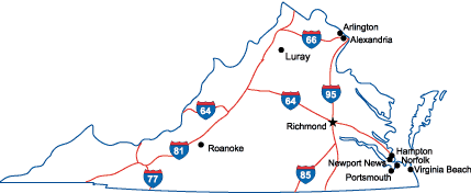 VA State Map